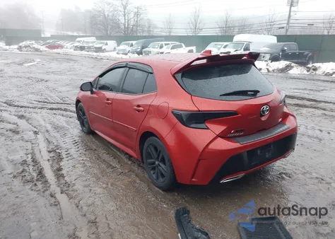 2019 Toyota Corolla Se z USA, uszkodzony, nr VIN JTNK4RBE9K3062049